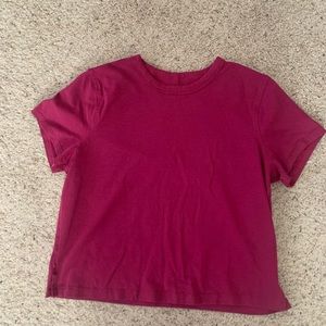Lululemon Cropped Tee
